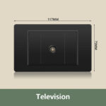 EU Korea Standard Electrical Outlet 220V Wall Light Power Switch,with USB Type-C 20W Smart Fast Charging Socket PC Panel TV TEL - Зураг 20