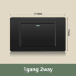 EU Korea Standard Electrical Outlet 220V Wall Light Power Switch,with USB Type-C 20W Smart Fast Charging Socket PC Panel TV TEL - Зураг 18