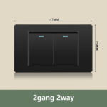 EU Korea Standard Electrical Outlet 220V Wall Light Power Switch,with USB Type-C 20W Smart Fast Charging Socket PC Panel TV TEL - Зураг 28