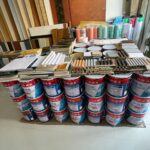 Бүх төрлийн рейк, булан тор, эмульс