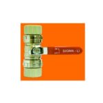 Бөмбөлгөн хаалт төмөртэй