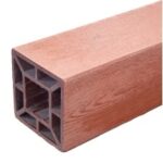 Террасны 10х10 багана /улаан хүрэн/